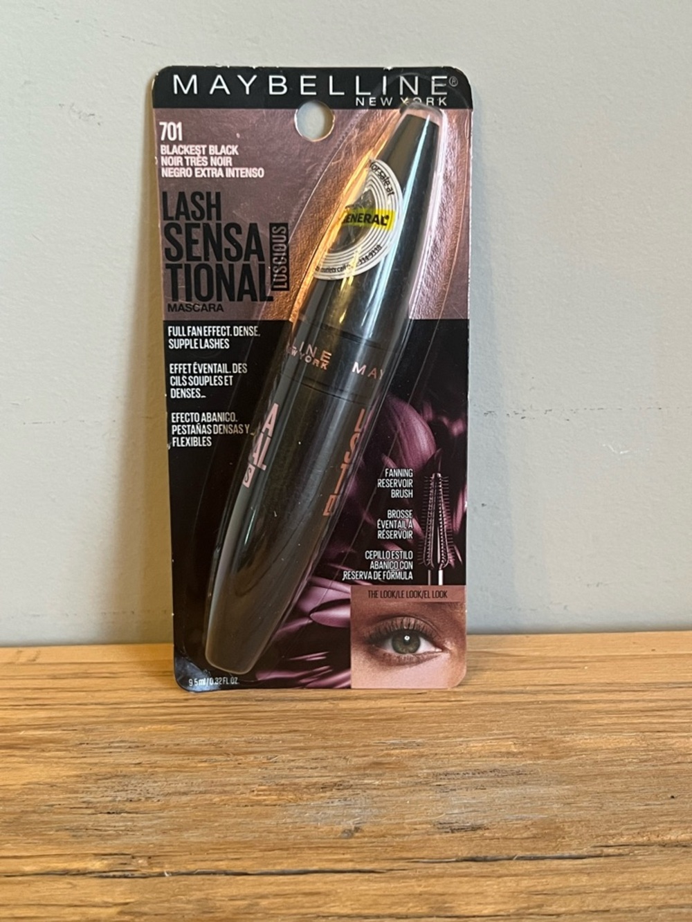 Maybelline Lash Sensational Mascara 701 Blackest Black